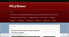 Desktop Screenshot of nfb-michiana.org